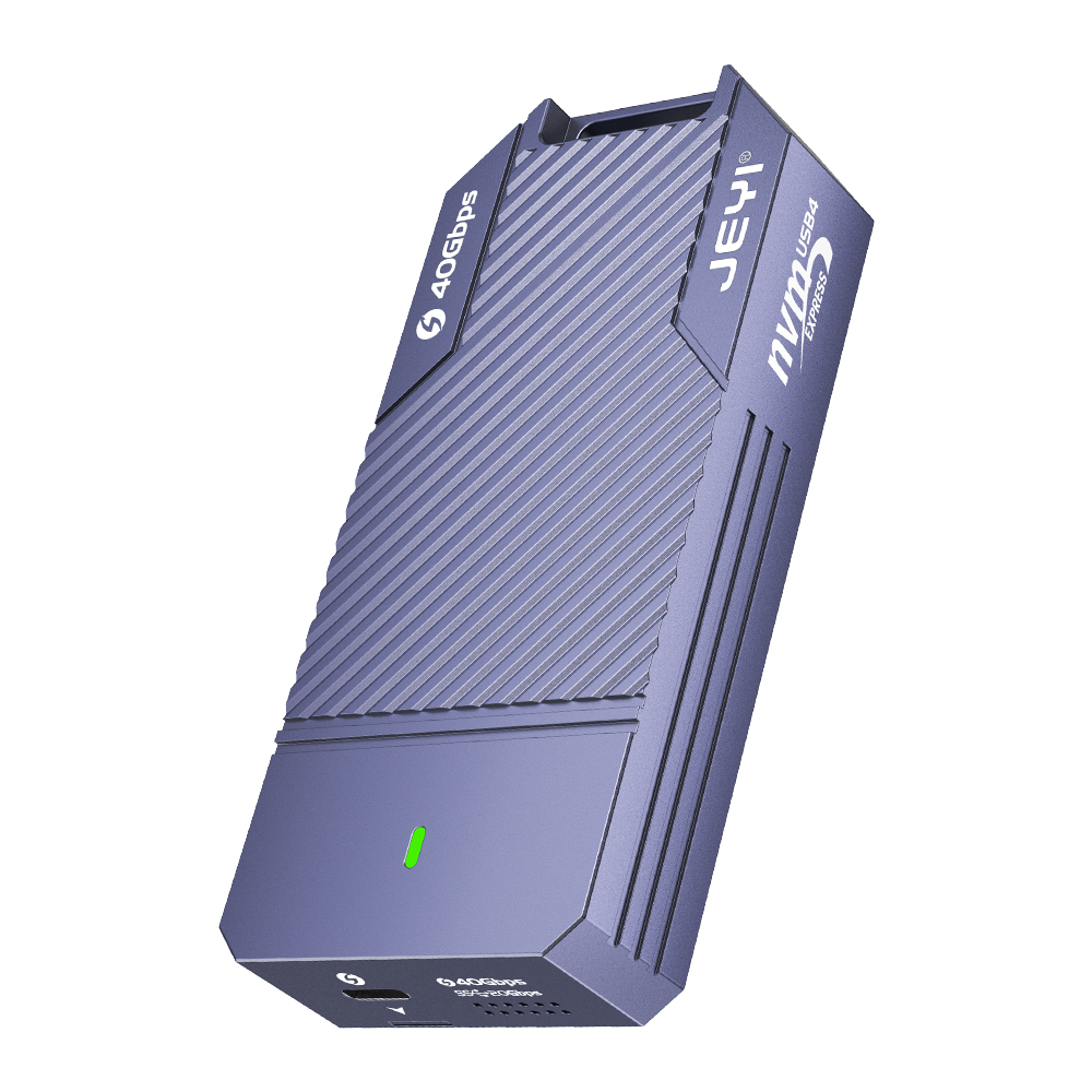 JEYI 40Gbps USB 4.0 M.2 NVMe SSD Enclosure M2 To Type-c 4.0 Solid