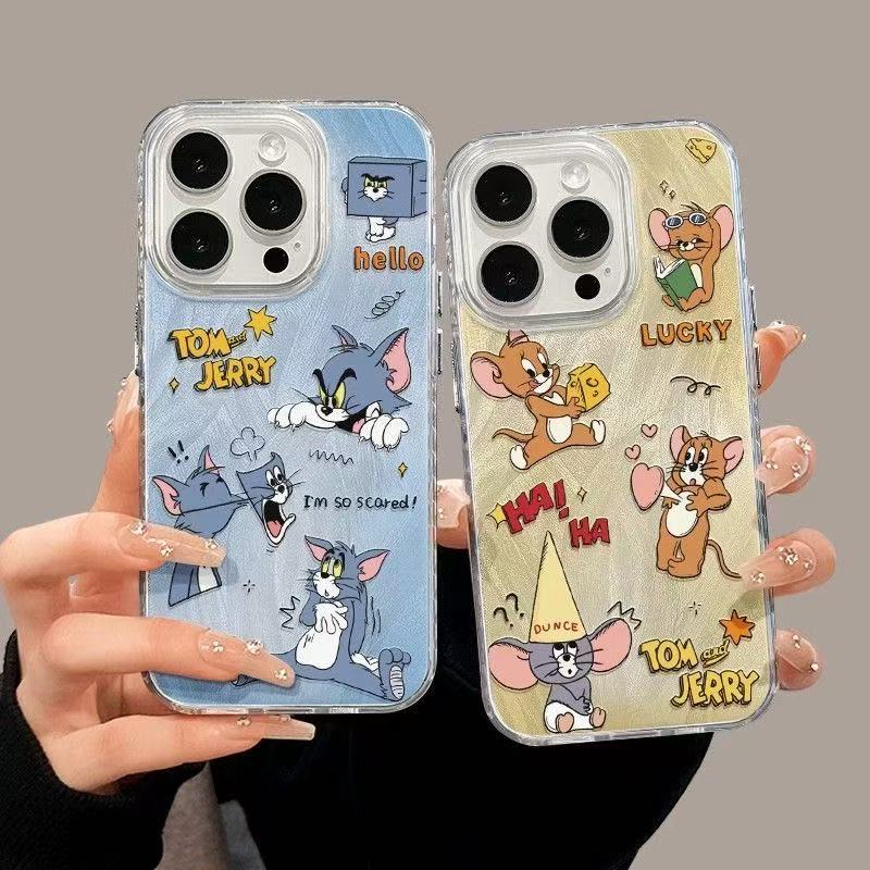 スマホケース トムとジェリー iPhoneケース カップル キャラクター