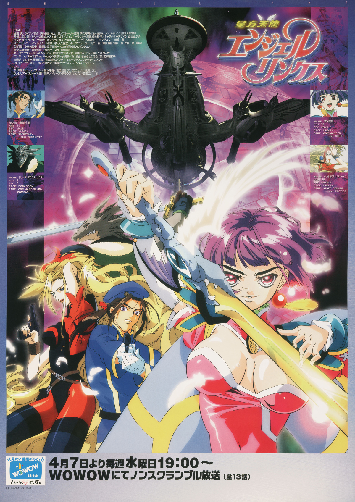 星方天使エンジェルリンクス｜作品紹介｜サンライズ