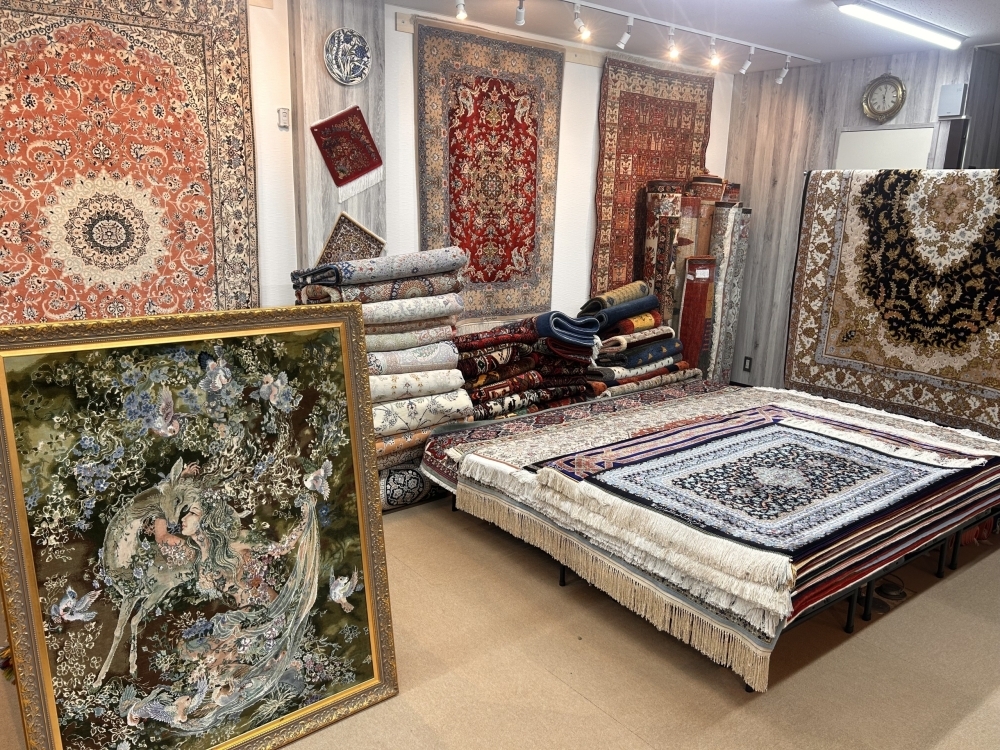 絨毯タペストリーというアート【都筑 中川 横浜 ペルシャ絨毯専門店