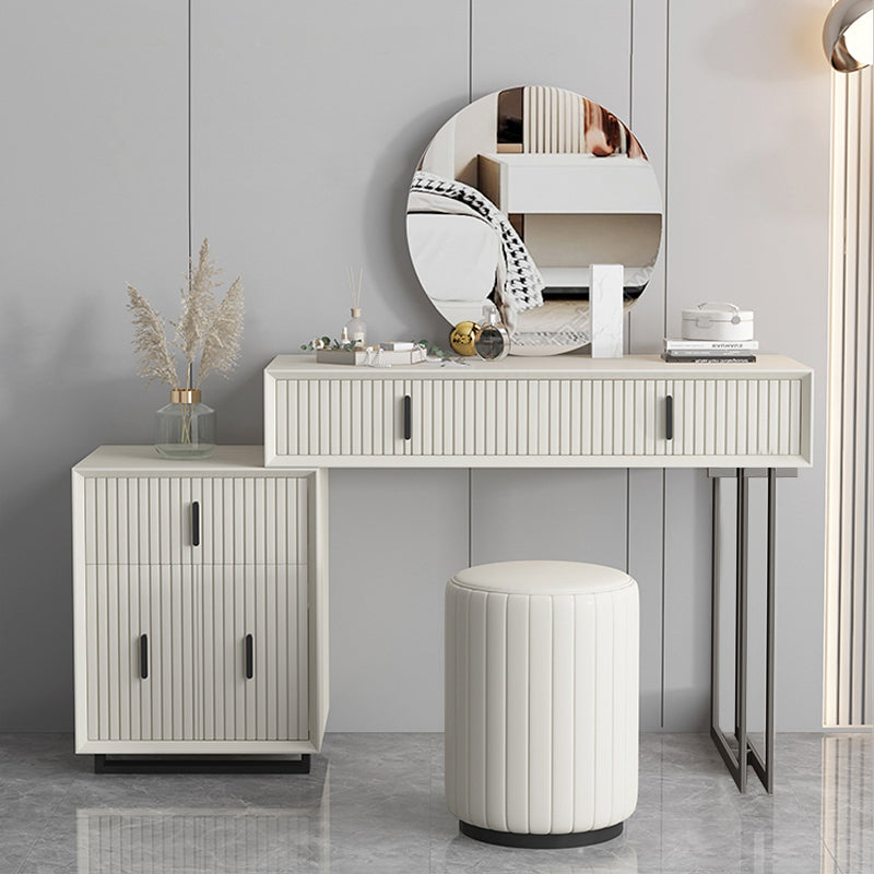 INDOORPLUS公式/ドレッサー グレーホワイト 落ち着くおしゃれ 高級感