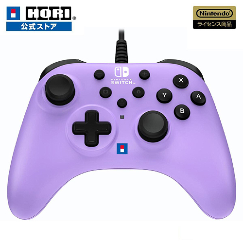 CDJapan : HORIPAD TURBO for Nintendo Switch/PC Light Purple Game