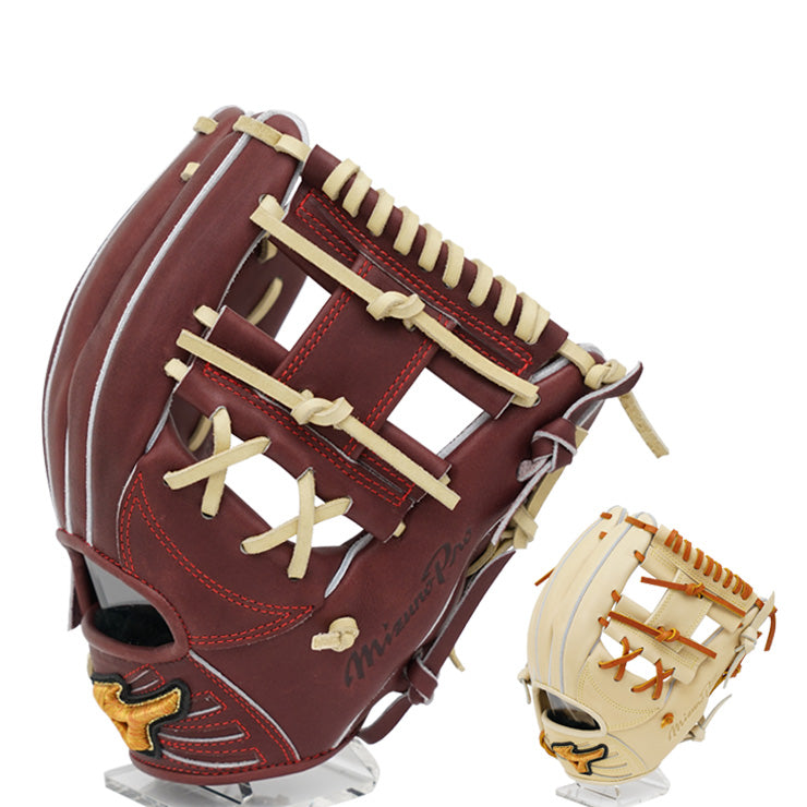 平裏刺繍1円】2025モデル ミズノプロ 限定 硬式 グローブ グラブ 内