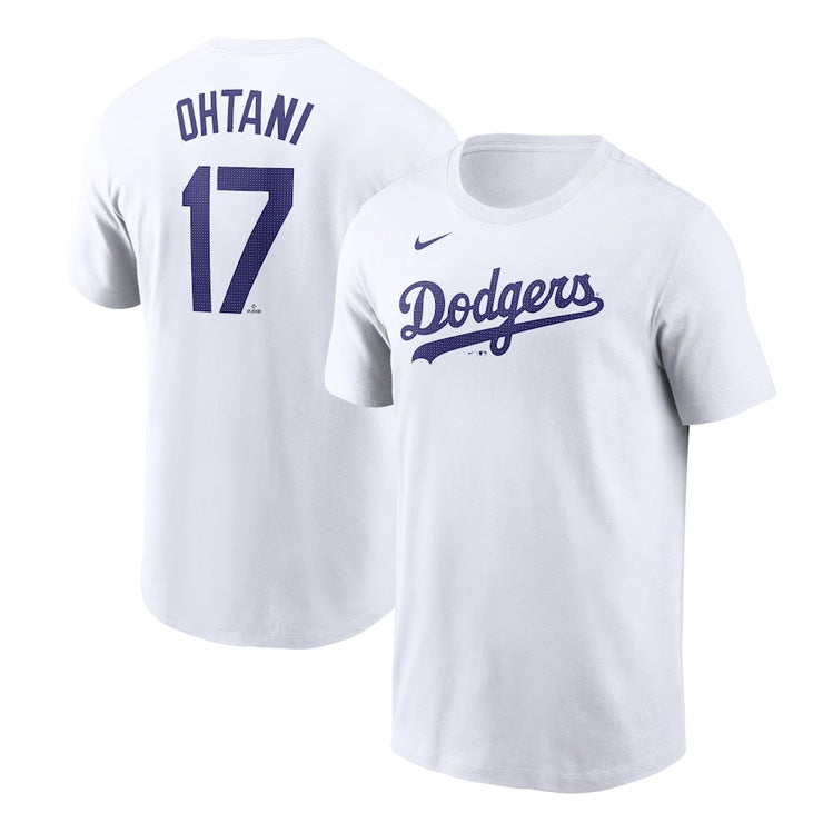 ナイキ 大谷翔平 ロサンゼルス・ドジャース ネーム＆ナンバー 半袖 T