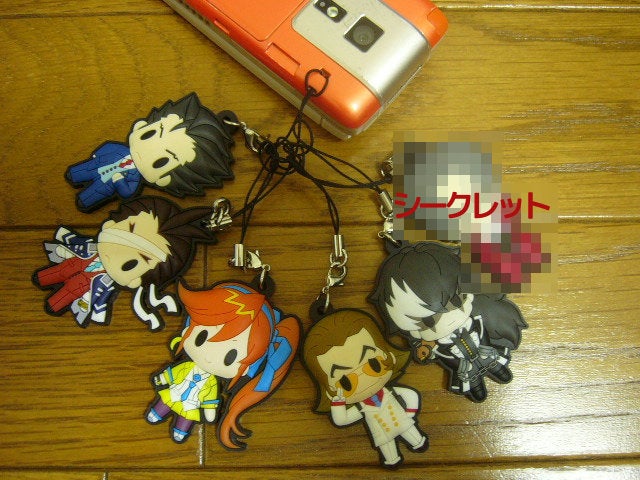 逆転裁判5 ラバーストラップコレクション」が届いた | 逆転裁判