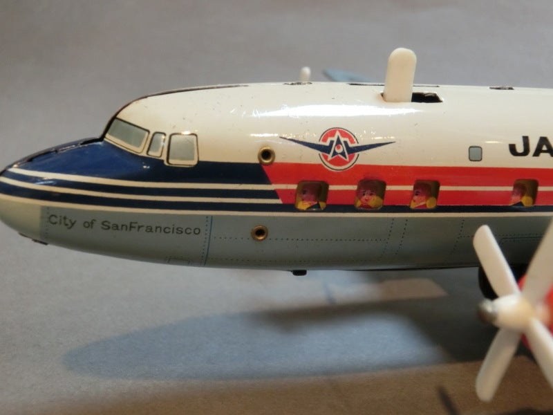 ☆1958年 日本航空ダグラスDC7－C 鶴丸 ビートルズ ～ 航空機カタログ