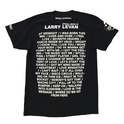 Bianca Chandon Larry Levan T-shirt」 | EQUIPMENT (エキップメント
