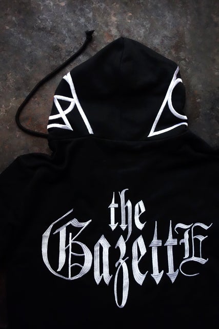 ガゼット13周年武道館。バンドロゴのパーカー | ジャンクエレガンス