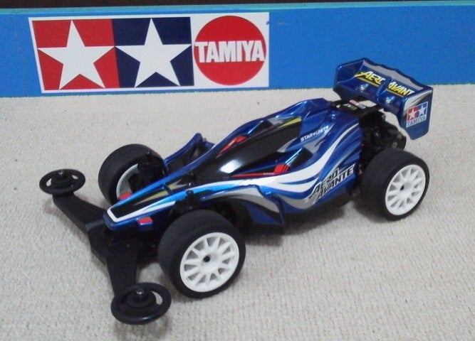 タミヤ・スターユニットシリーズ「エアロアバンテ」を走らせてみました