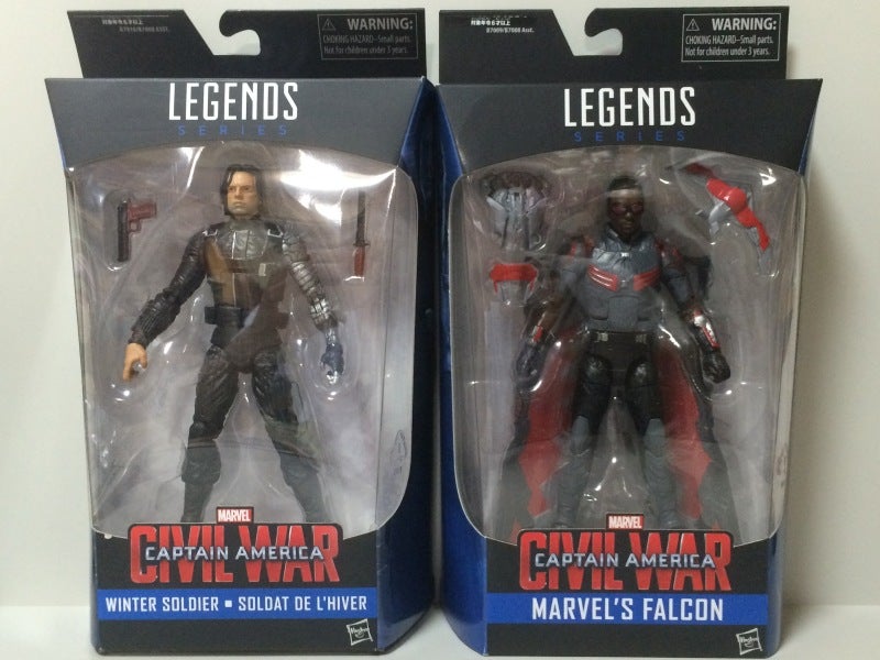 マーベルレジェンド（ML）バッキー(ウィンターソルジャー)＆ファルコン