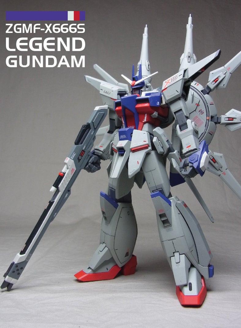 1/100 ZGMF-X666S レジェンドガンダム (機動戦士ガンダムSEED DESTINY