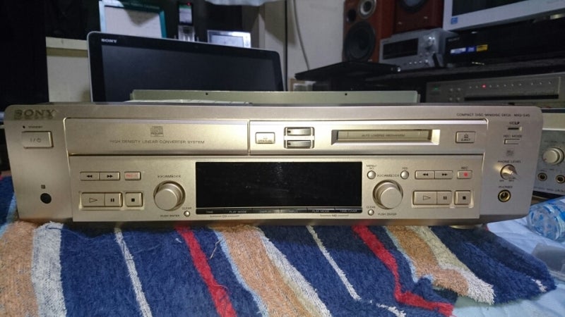 CDもMDも読めないジャンクなSONY MXD-D40を修理 | K'S MY FAVORITE