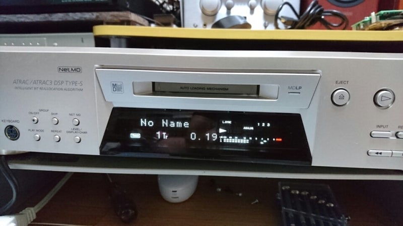 かなり綺麗でNET MDなSONY MDS-JE780ジャンクを修理 | K'S MY FAVORITE