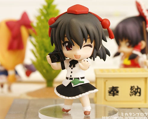 昨日に引き続き「ねんどろいどぷち 東方Projectセット 第一章」で遊ん