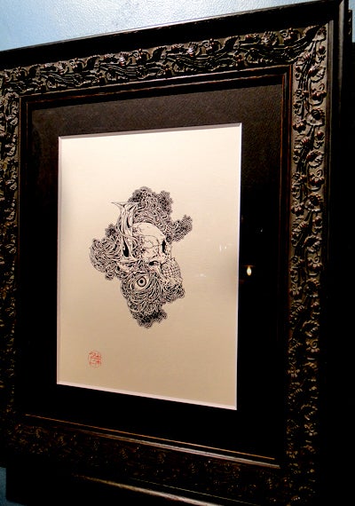 山本タカトさん、たまさんの原画展示中！ | アリスと豆の木 blog