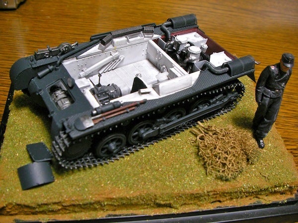 過去作 ドイツI号戦車A型（トライスター1/35） | プラモな気分