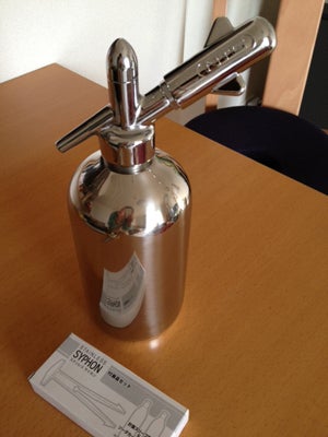 おウチで炭酸水を作る！ステンレスサイホン 使用レポート | Le Sucre