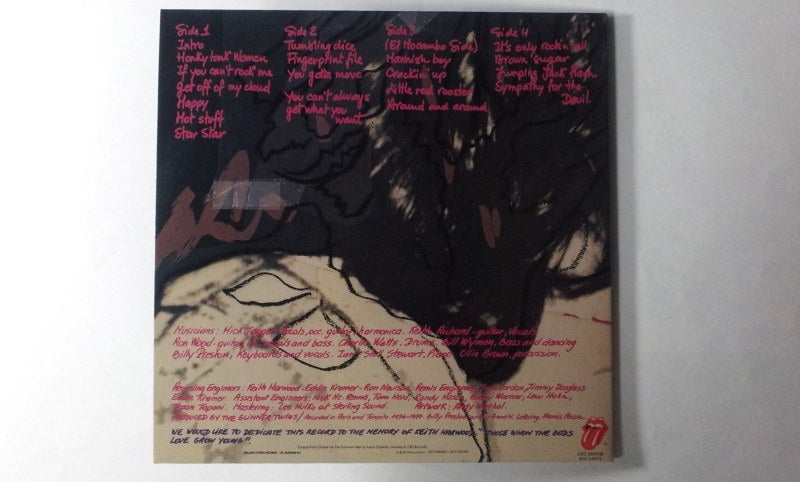 ザ・ローリング・ストーンズ / ラヴ・ユー・ライヴ（紙ジャケット