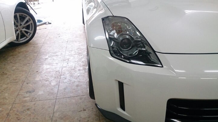 Z33フロントアッパーアーム変更！スタンス系やヘラフラに☆デ