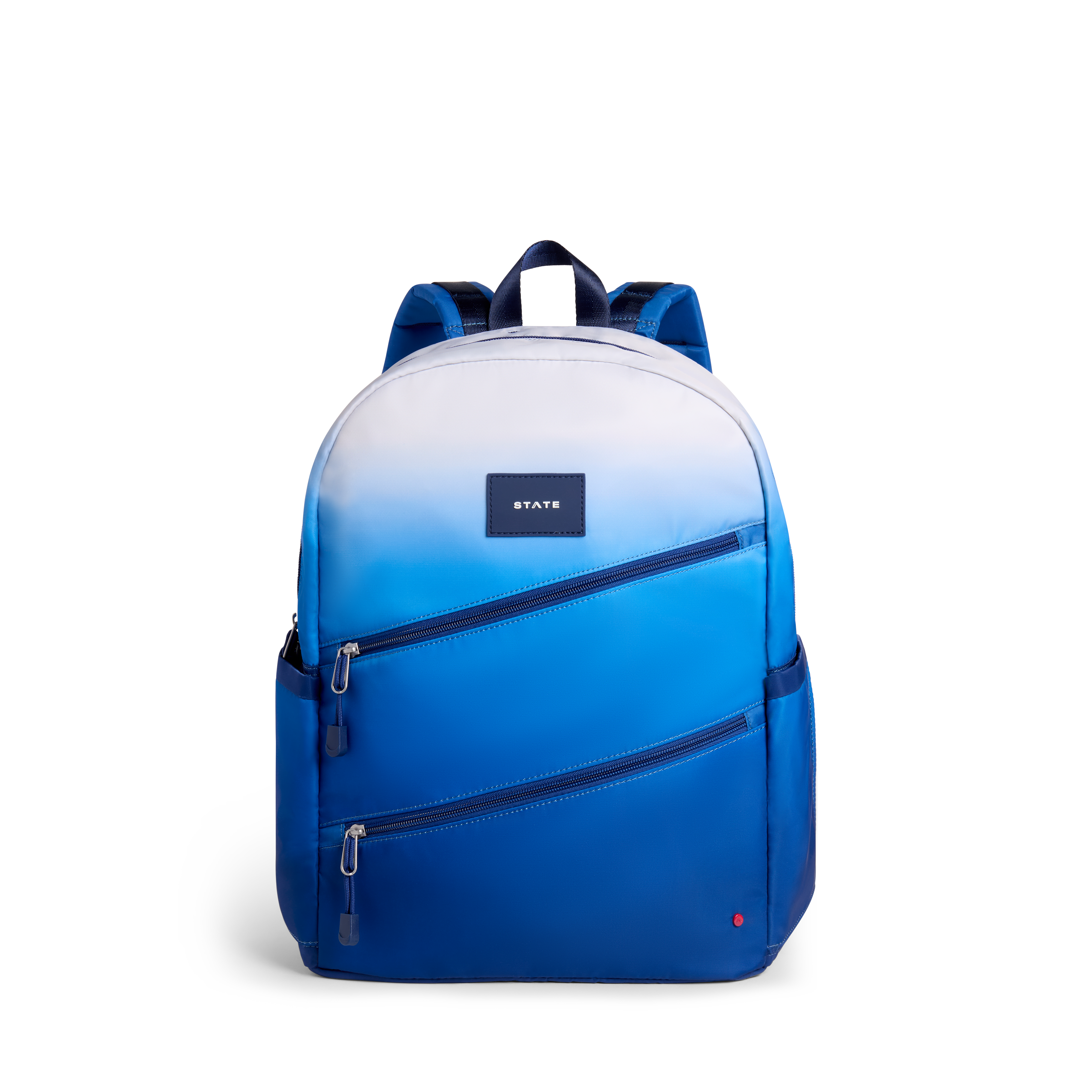 STATE Bags | Kane Kids Large Backpack Nylon Blue Gradient Diagonal