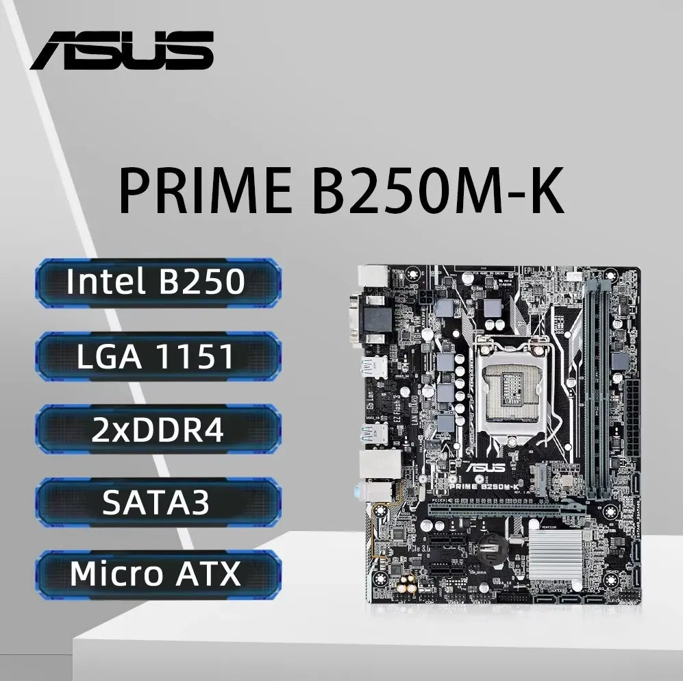 Asus ASUS PRIME B250M i5-7600 PRIME B250M-PLUS Original Desktop