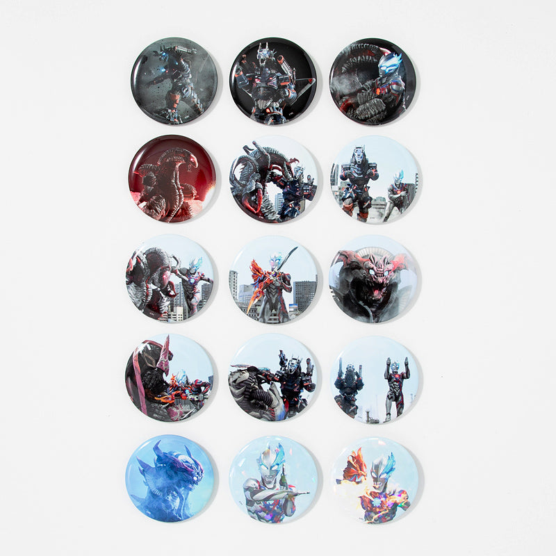 ウルトラマンブレーザー ランダム缶バッジ vol.4＆THE MOVIE 全15種