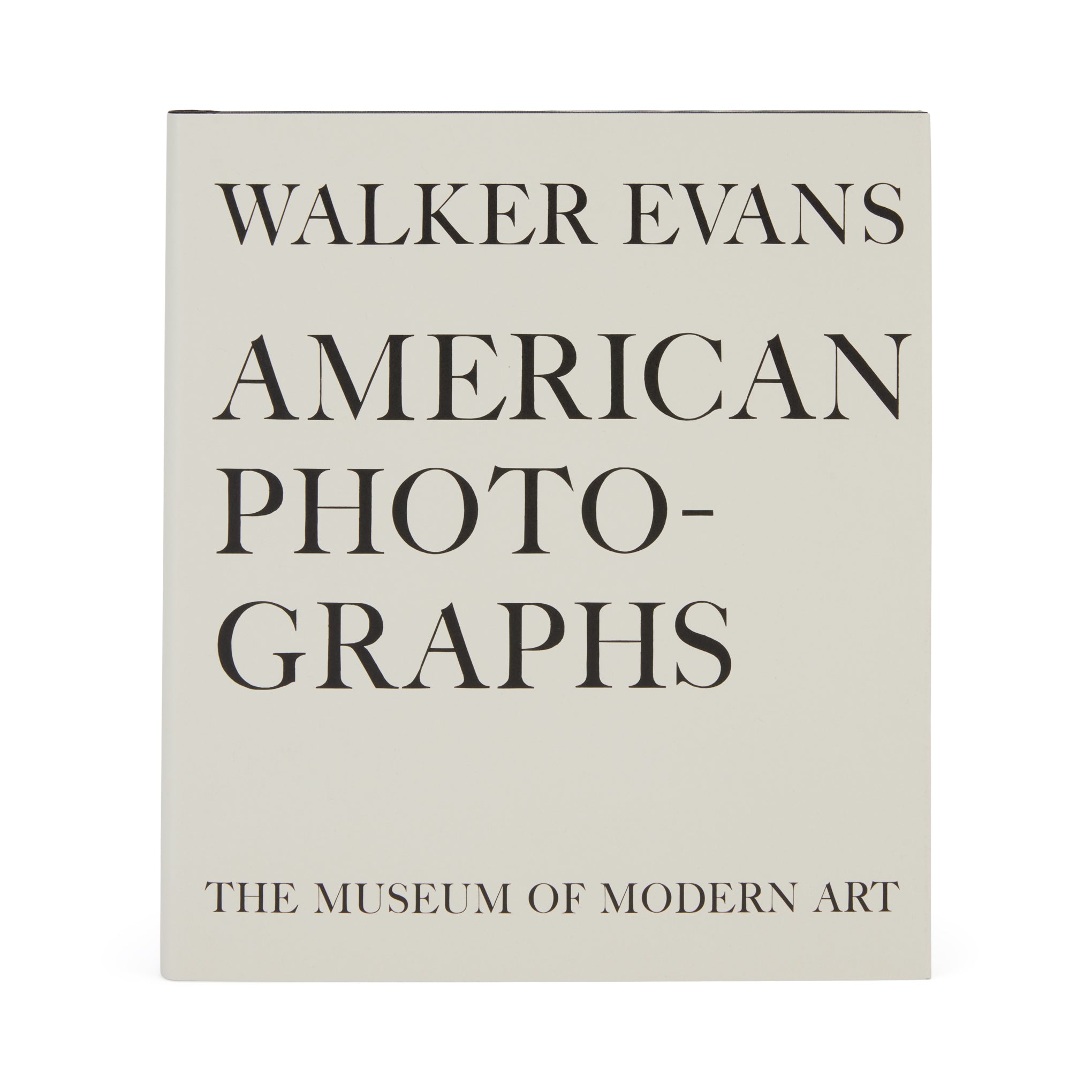 Walker Evans: American Photographs (75th Anniversary Edition