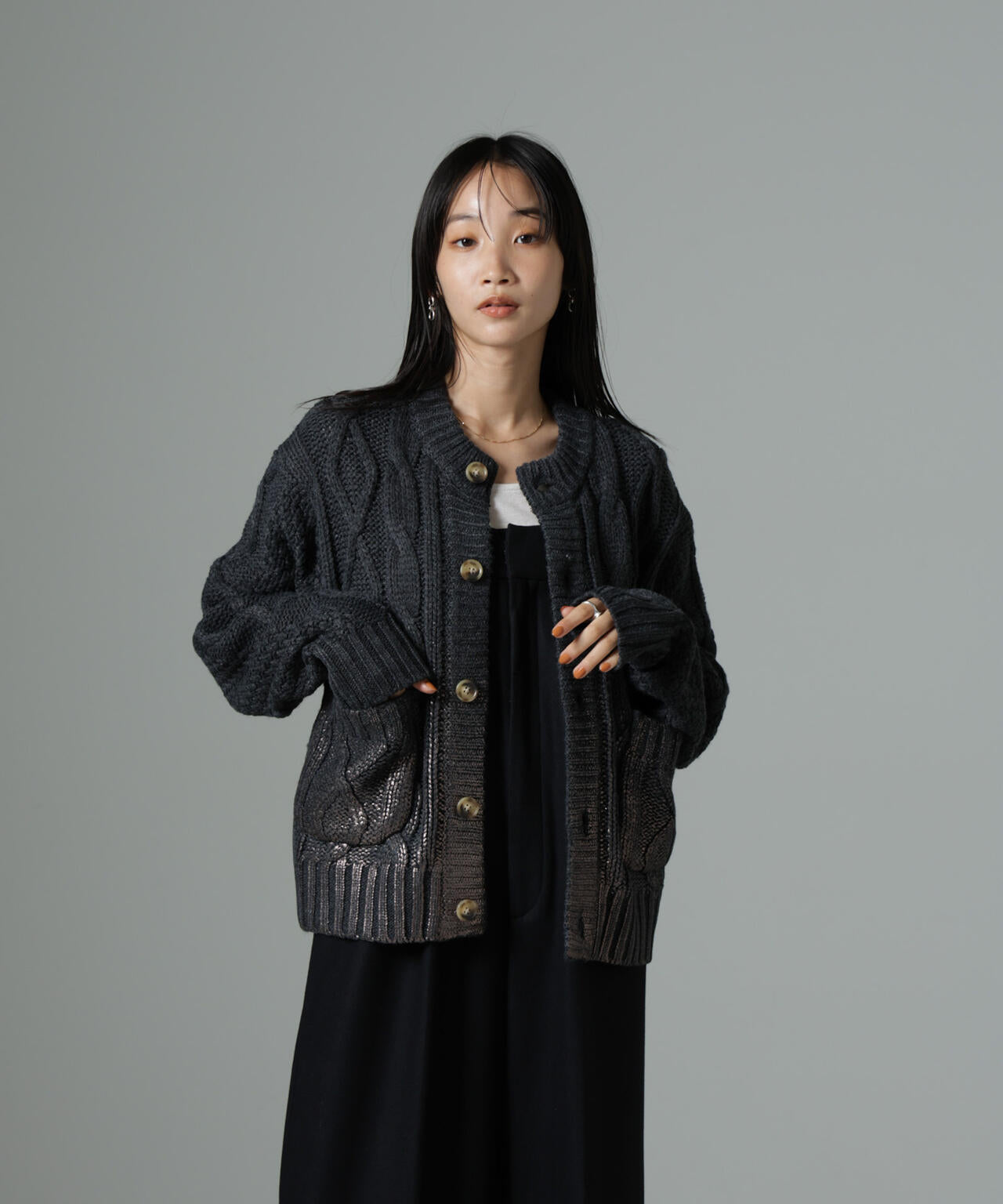 LOGAN / Foil カーディガン ( セットアップ可 )