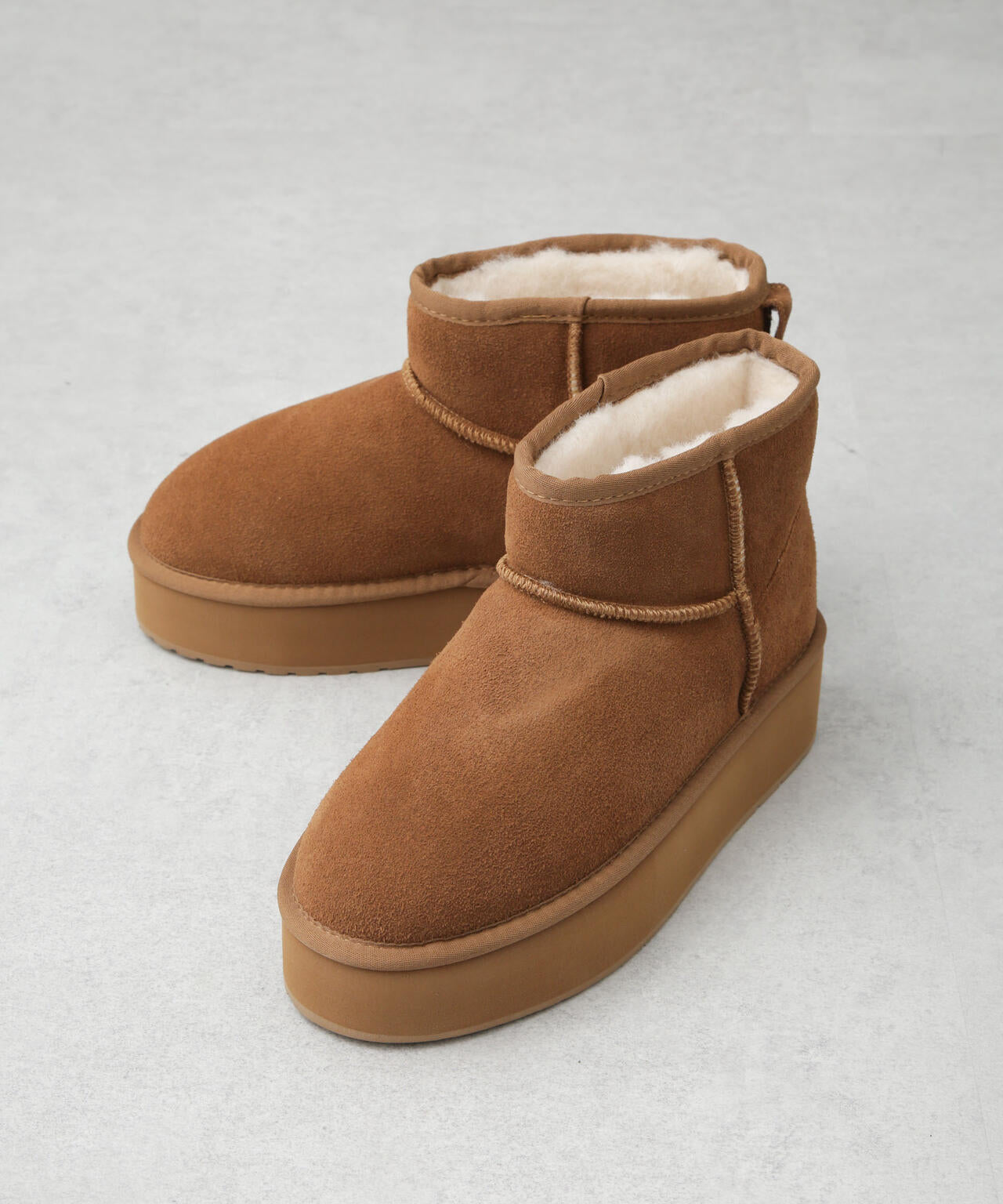 EMU Australia / PLATFORM MICRO WOOL 厚底ブーツ / ムートンブーツ