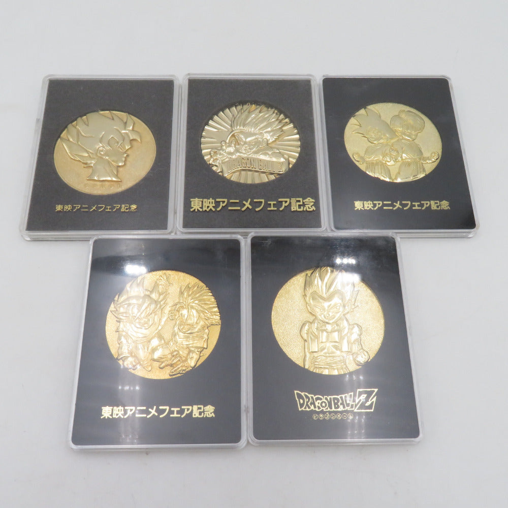ドラゴンボールZ 東映アニメフェア記念メダルセット ケース付き ばら