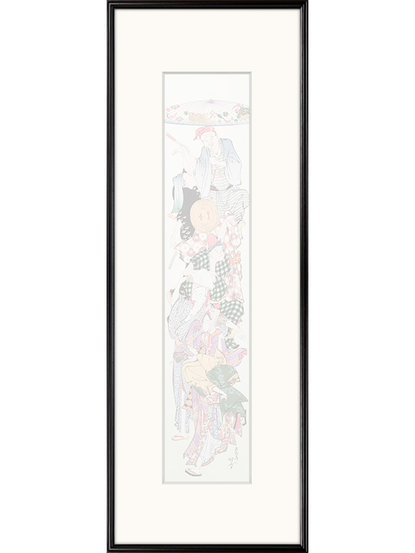 額縁・額用品 アダチ特製浮世絵専用額（柱絵判）｜オンラインストア