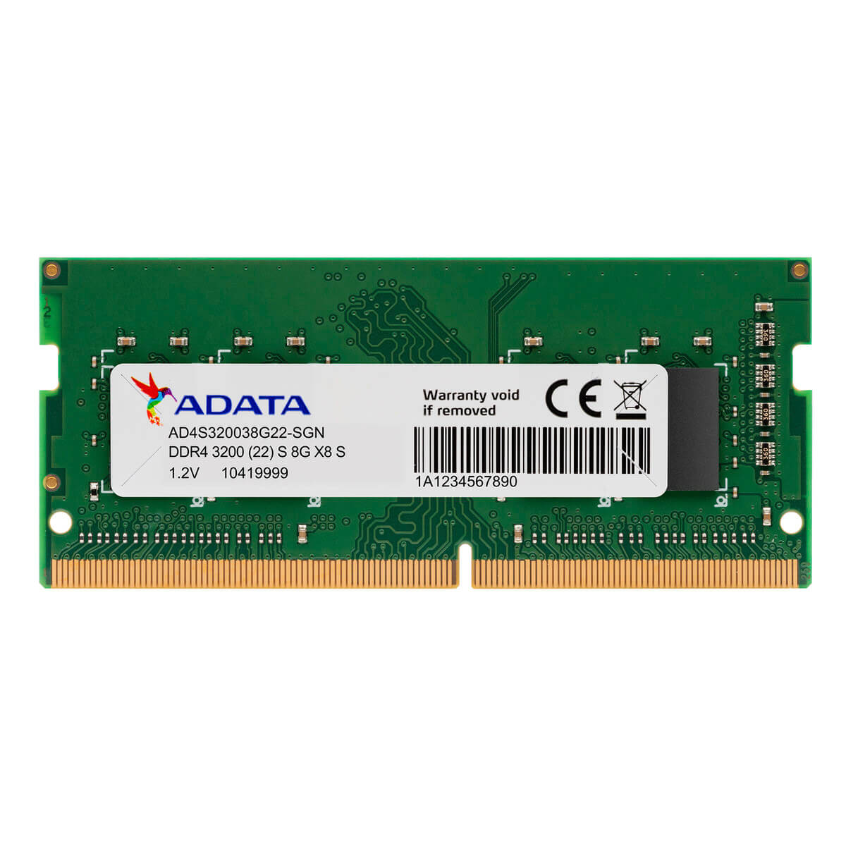 ADATA Premier DDR4 3200 - 8GB - 260-pin SO-DIMM Laptop RAM – AL-NABAA