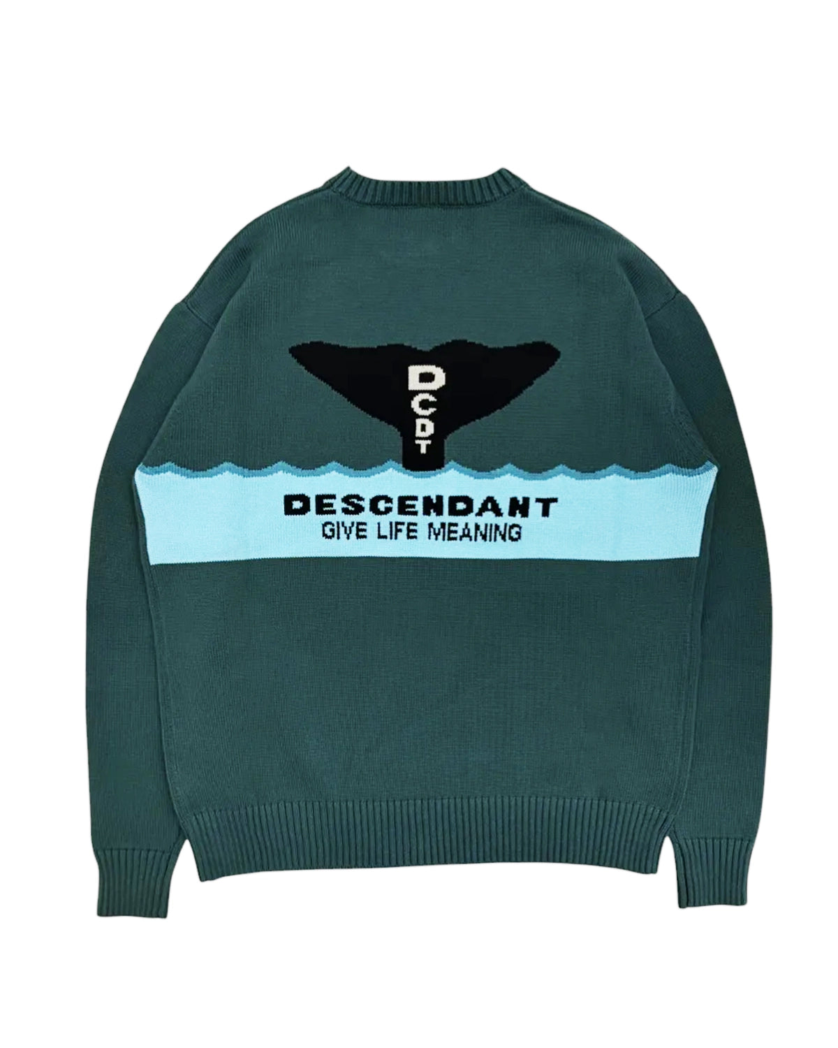 DESCENDANT (ディセンダント) / FLUKE UP CREW NECK KNIT | 公式通販