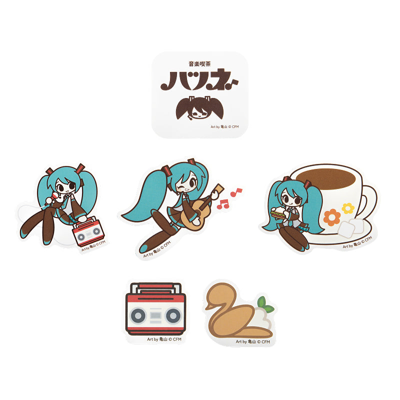 初音ミク ステッカーセット (初音ミク Art by 亀山) – GRAPHT OFFICIAL