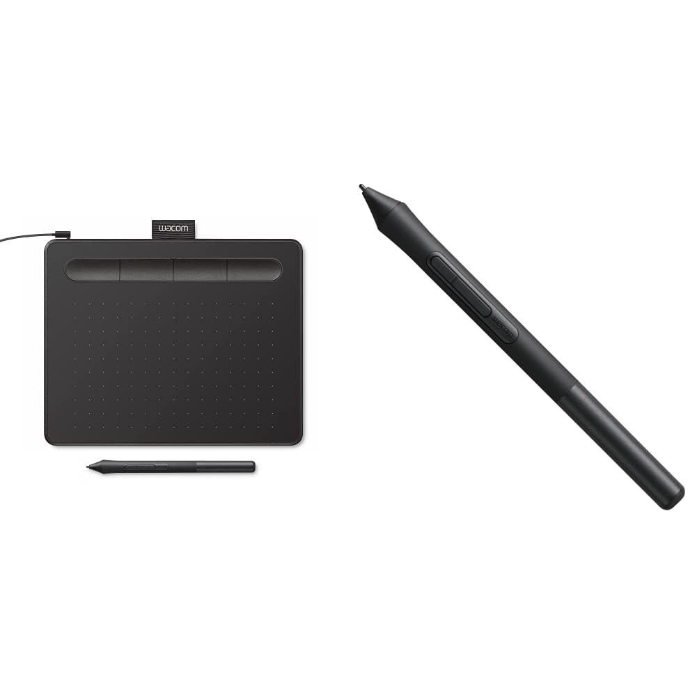 Wacom Intuos Small Graphics Drawing Tablet, includes Training