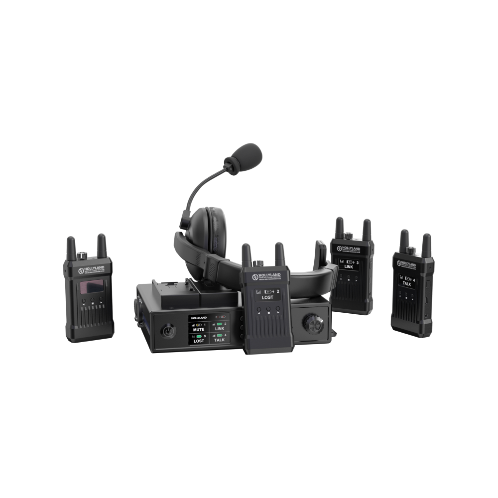 Hollyland Mars T1000 -Full Duplex Wireless Intercom System with