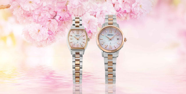 セイコー ルキア＞と＜セイコーセレクション＞から、あたたかな光の中