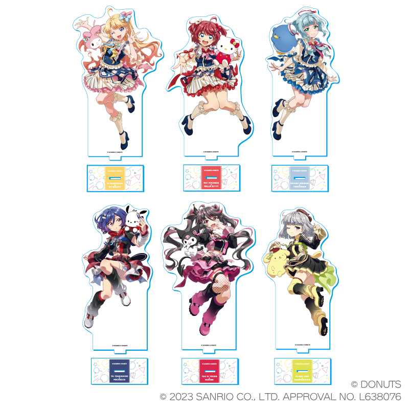 Tokyo 7th シスターズ×サンリオキャラクターズ アクリルスタンド