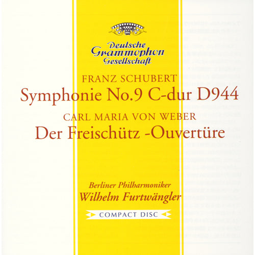 ヴィルヘルム・フルトヴェングラー / シューベルト：交響曲第9番《ザ