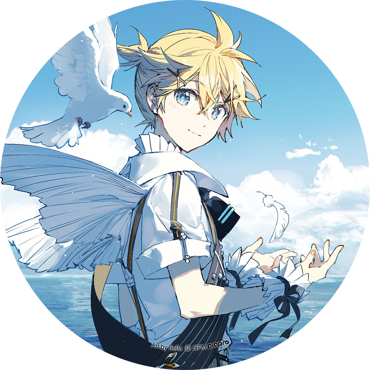 初音ミクシンフォニー2023 コースターパブミラー(鏡音レン) – ワーナー