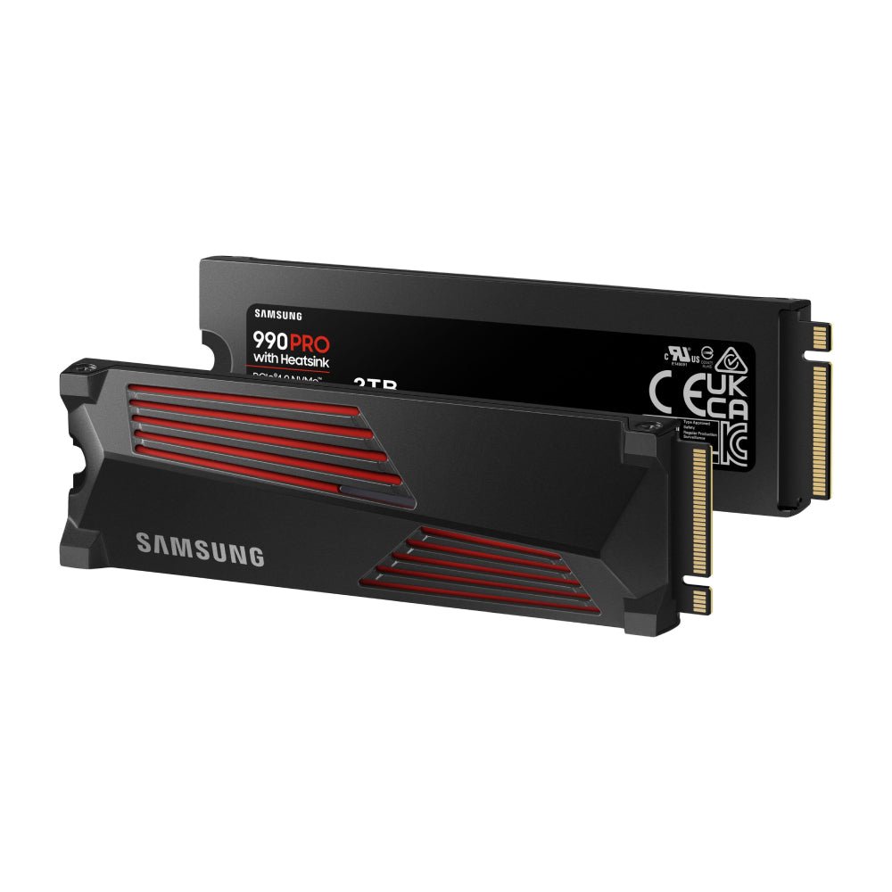 Samsung 990 PRO 2TB with Heatsink NVMe Gen 4 M.2 Internal SSD
