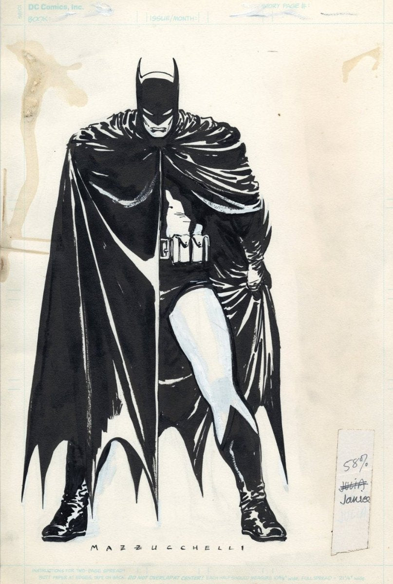 David Mazzucchelli's Batman Year One Artist's Edition – Stuart Ng