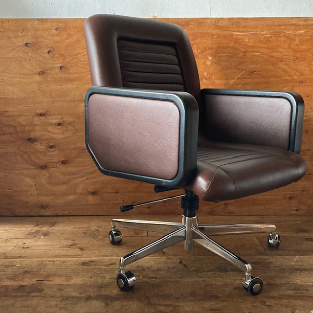 ジャパニーズ ヴィンテージ レトロ エグゼクティブ チェア アーム