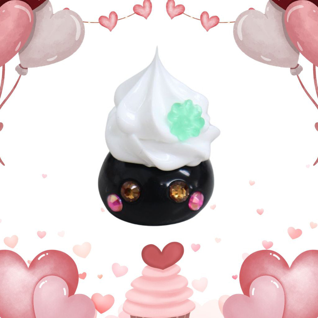 黒＆白／コーヒーゼリーほっぺちゃんストラップ – SUNHOSEKI