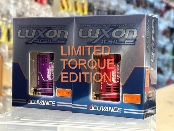 LIMITED AGILE LUXON BLACK RED PURPLE (w/ TQ ROTOR) Brushless Motor