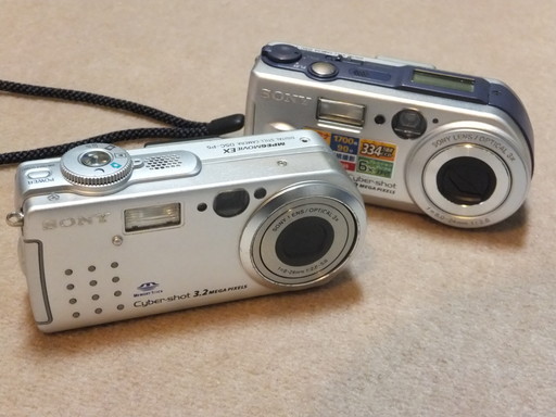 SONY Cyber-shot DSC-P5 - オールドデジカメを楽しもう！