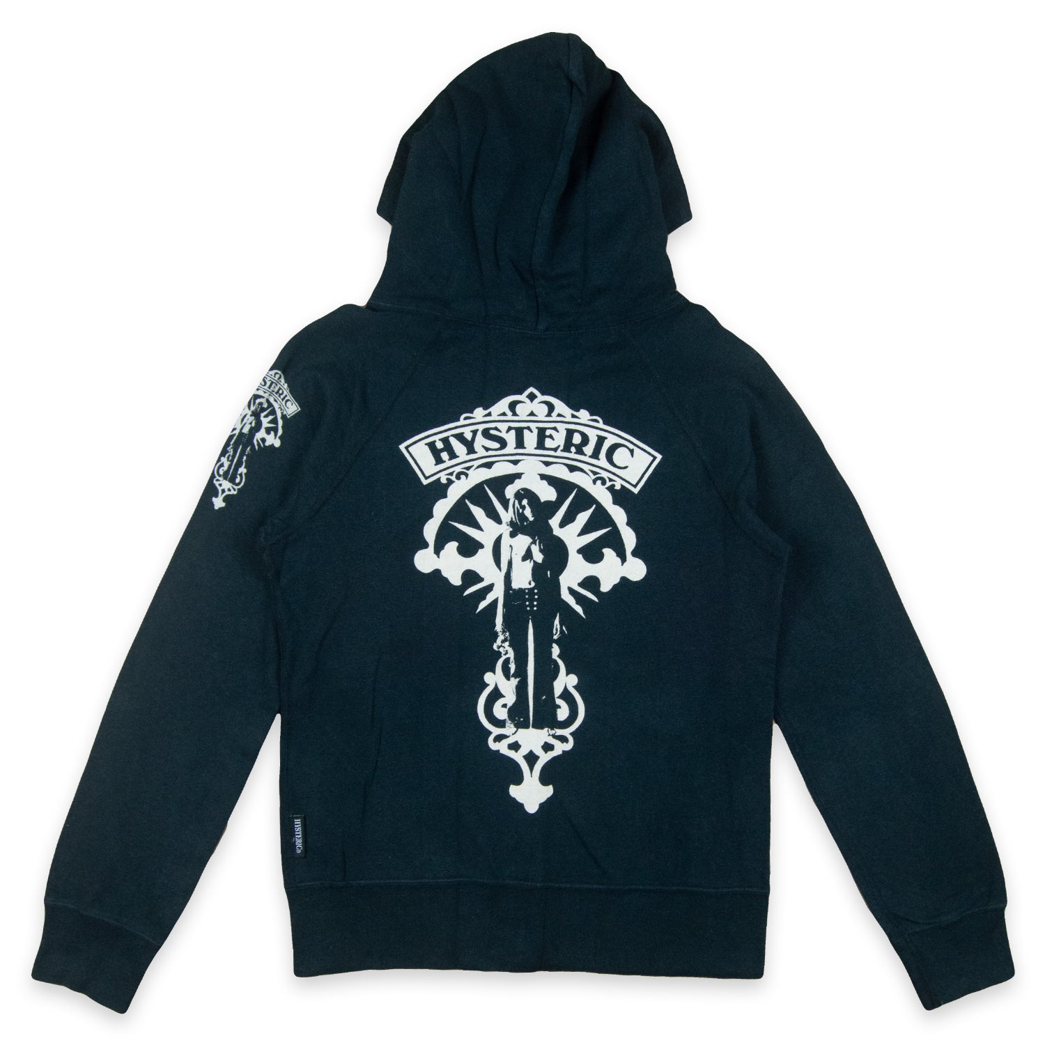 Hysteric Glamour Pin Up Logo Zip Up Hoodie – SaolMortem