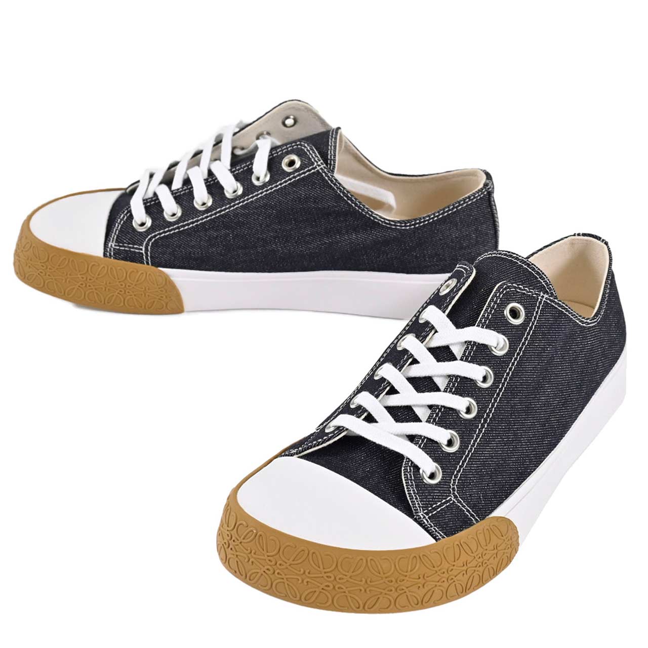 ロエベ LOEWE スニーカー M816282XAB 2834 ネイビー メンズ 期間限定