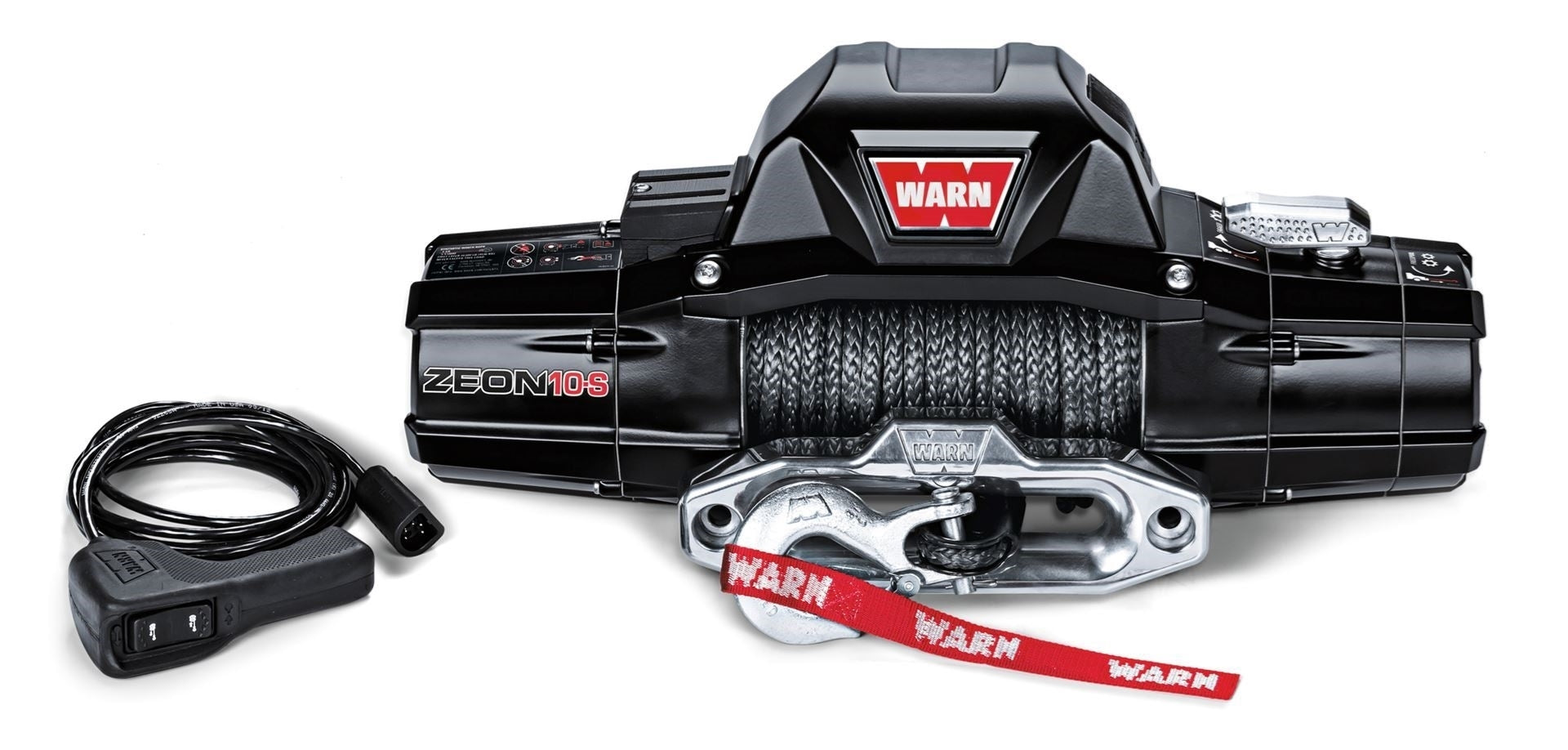 Warn ZEON 10-S Premium Winch W/Remote Control 10,000 LB Capacity-89611