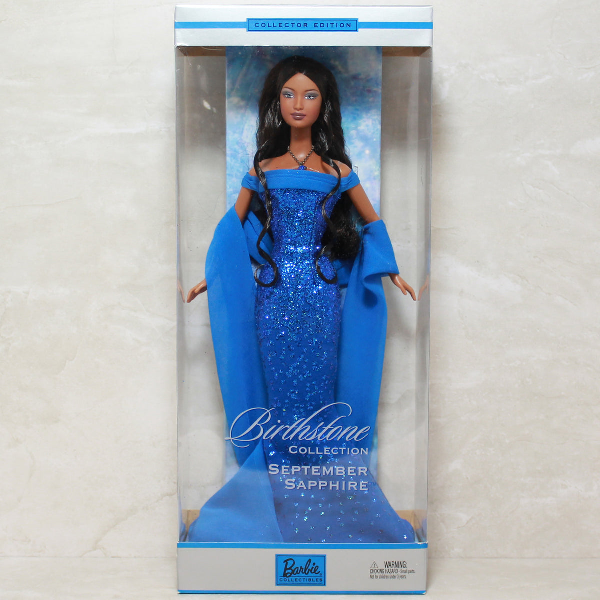 Barbie C0579 MIB September Sapphire African American Birthstone